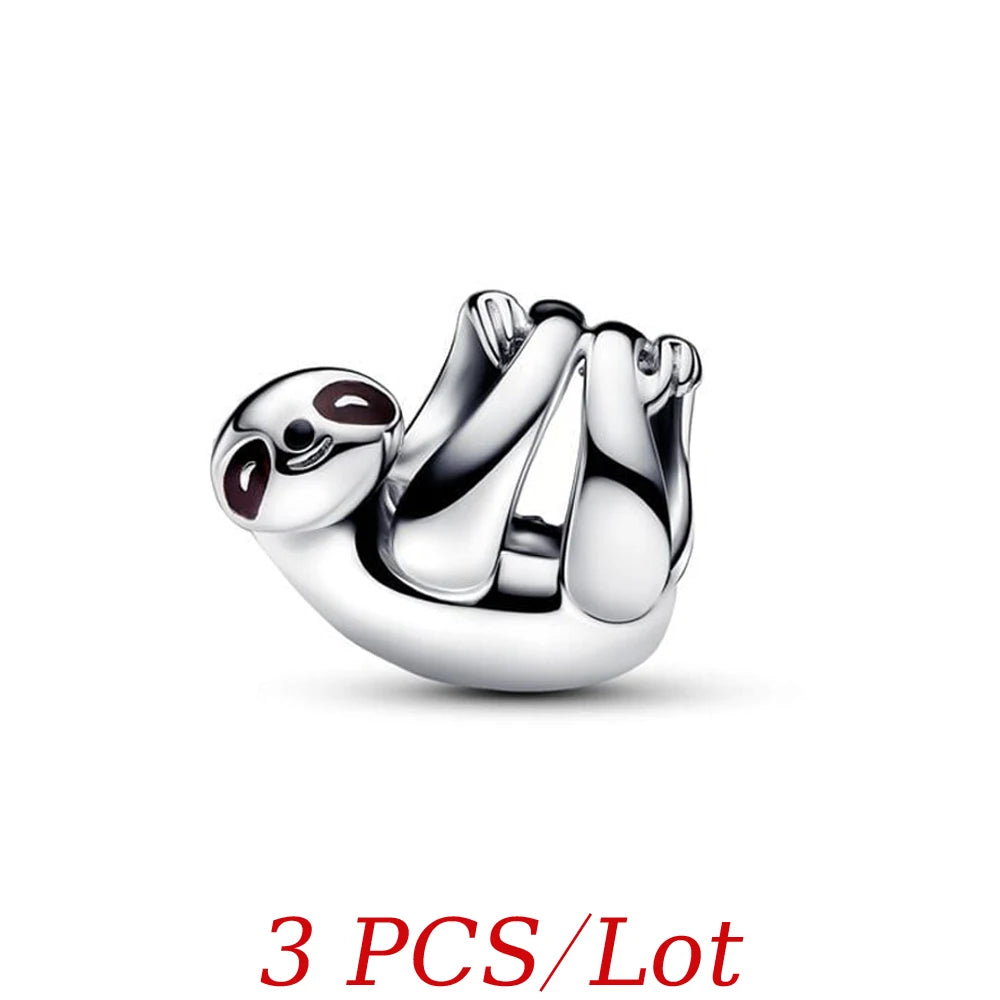 Cute Hanging Sloth Charm Sweet Animals Beads