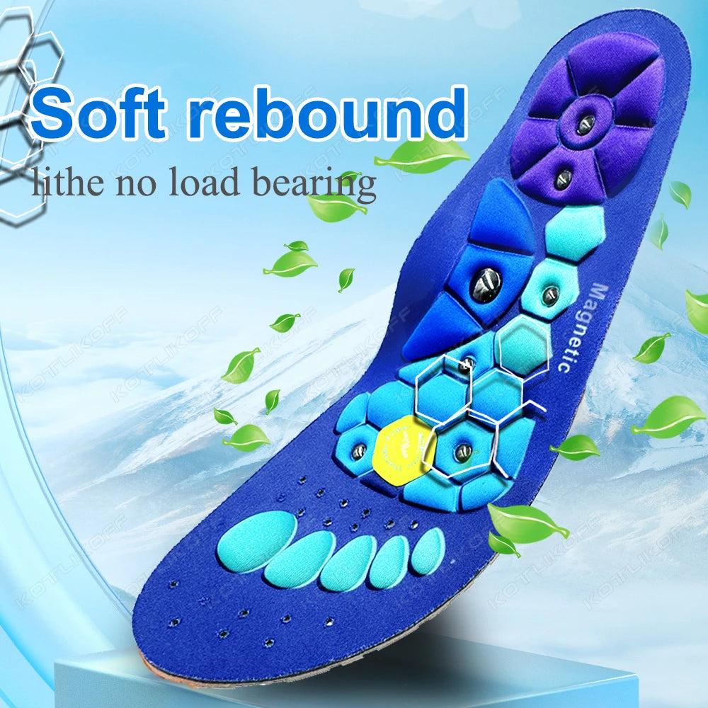 1 Pair Acupressure Foot Insoles