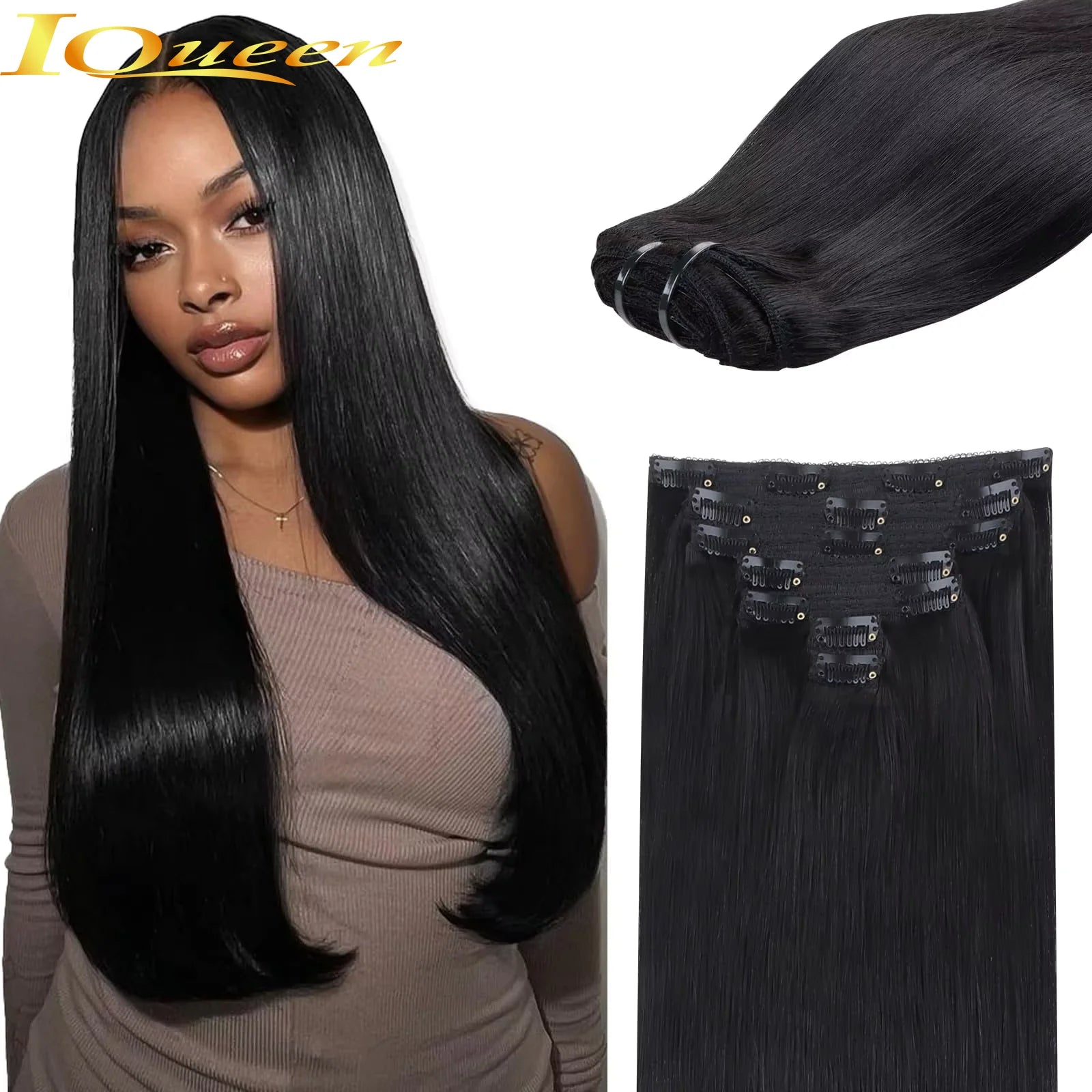 Clip In Hair Extensions Human Hair