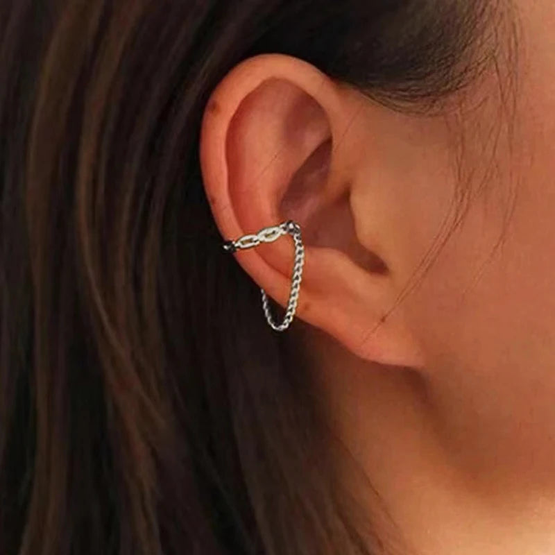 Geometric Ear Cuff Earrings