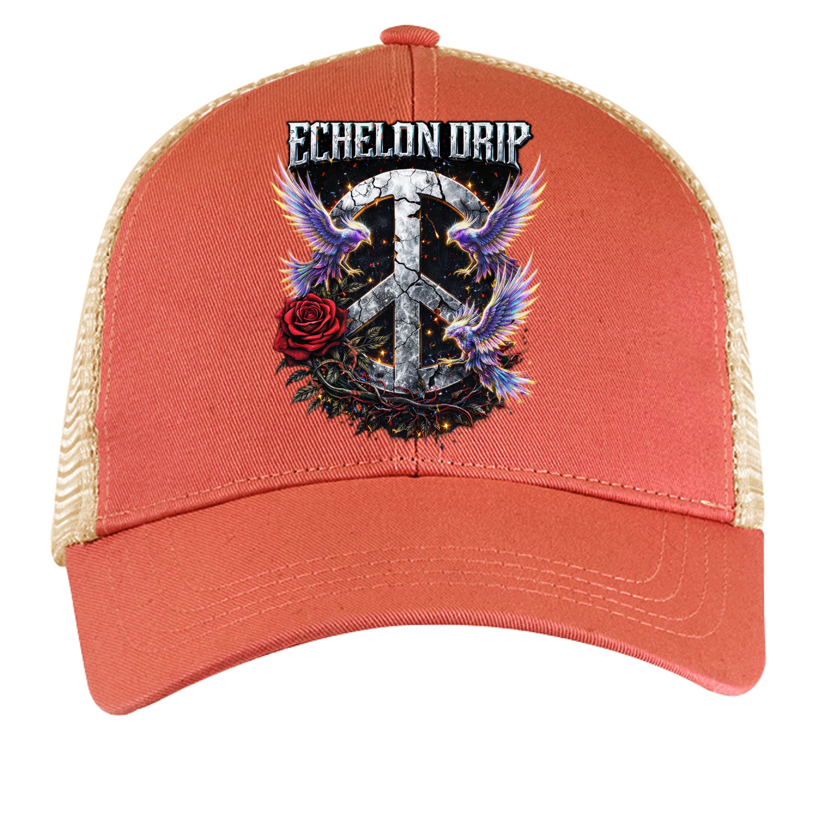 ORNGE POPPY / OYSTER - EC7070 - FRONT